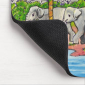Tapis De Souris Herd d'Eléphants (Coin)