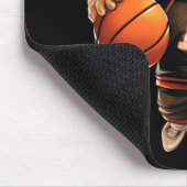 Tapis De Souris Hérisson de basket-ball (Coin)