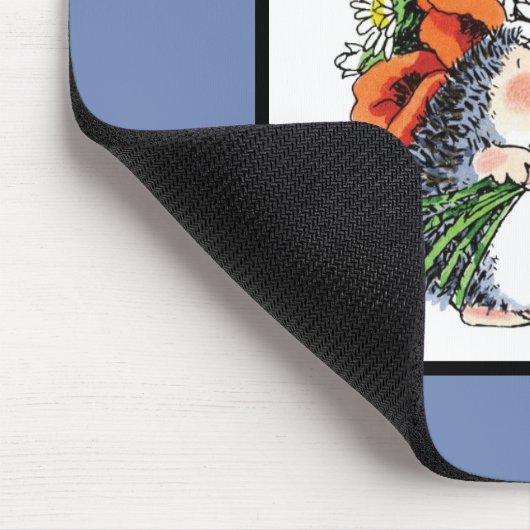 Tapis De Souris Hérisson géant et pavois (Coin)