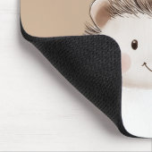 Tapis De Souris Hérisson Heureux (Coin)