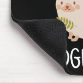 Tapis De Souris Hérisson peu sur la couverture aujourd'hui (Coin)