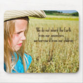 Tapis De Souris Héritage de l'enfant (Devant)