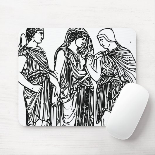 Tapis De Souris Hermes, Orphée et Eurydice (Avec souris)