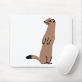 Tapis De Souris Hermine - hermine - belette (Avec souris)