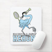 Tapis De Souris Hérons de badminton de Beaconsfield (Avec souris)