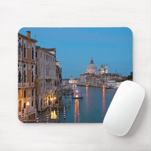 Tapis De Souris Heure bleue Canale grand Mousepad (Avec souris)