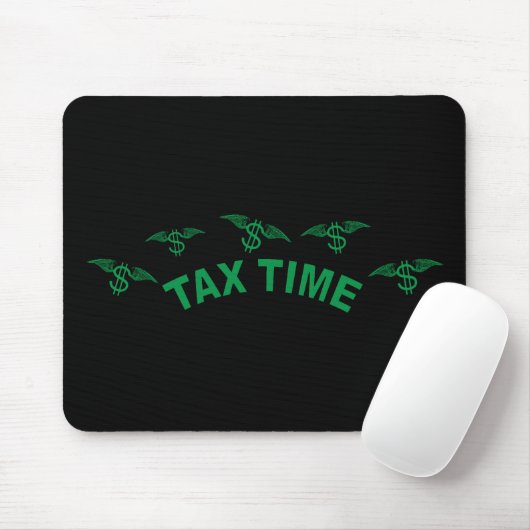 Tapis De Souris Heure de taxe (Avec souris)