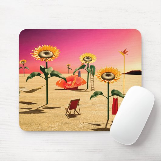 Tapis De Souris Heure d'été (Avec souris)