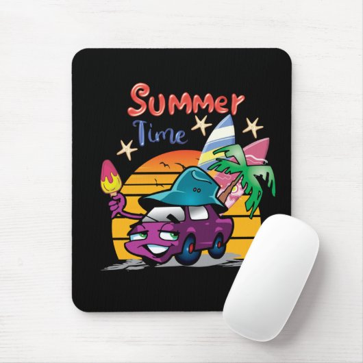 Tapis De Souris Heure d'été (Avec souris)