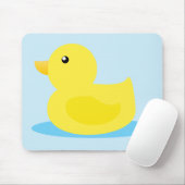 Tapis De Souris Heure du bain Canard jaune (Avec souris)