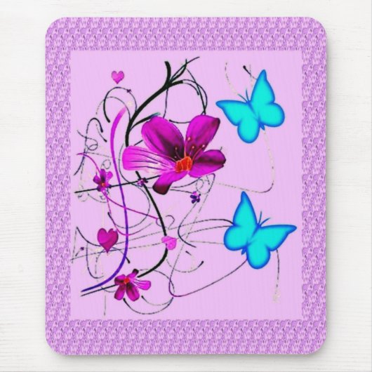 Tapis De Souris Heure du printemps Mousepad (Devant)