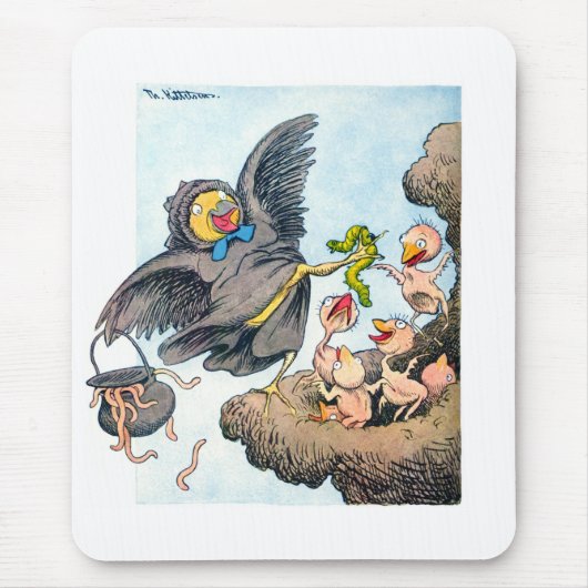 Tapis De Souris Heure du repas (Devant)