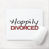 Tapis De Souris Heureusement divorcé (Avec souris)