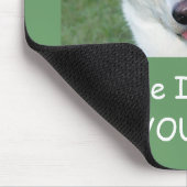 TAPIS DE SOURIS HEUREUX DE VOUS REGARDER MOUSEPAD (Coin)