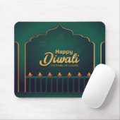 Tapis De Souris Heureux Diwali (Avec souris)