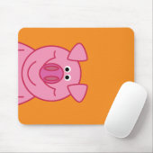 TAPIS DE SOURIS HEUREUX PIG MOUSPAD (Avec souris)