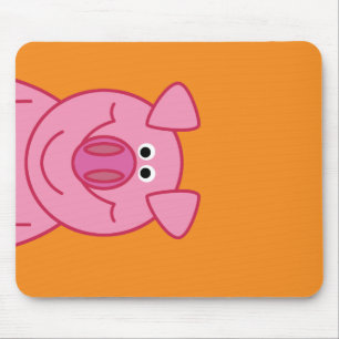 TAPIS DE SOURIS HEUREUX PIG MOUSPAD