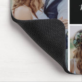 Tapis De Souris Heureux toujours après Photo Collage Mariage Keeps (Coin)