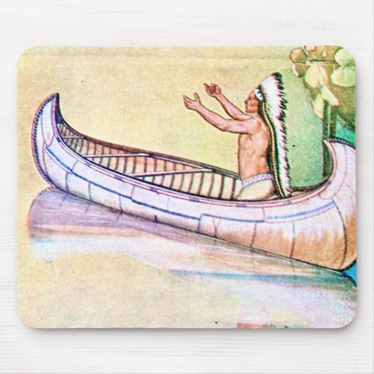 Tapis De Souris Hiawatha Magic Canoe (Devant)