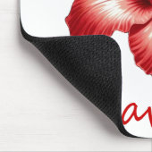 Tapis De Souris hibiscus d'Orange (Coin)