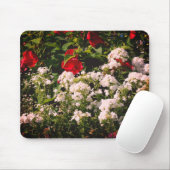 Tapis De Souris Hibiscus Et Le Jardin Fleur De Phlox (Avec souris)