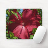 Tapis De Souris Hibiscus Flower and Blue Sky (Avec souris)