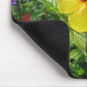 Tapis De Souris Hibiscus jaune (Coin)
