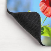 Tapis De Souris Hibiscus rouge (Coin)
