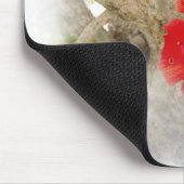 Tapis De Souris Hibiscus rouge (Coin)