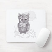 Tapis De Souris Hibou (Avec souris)