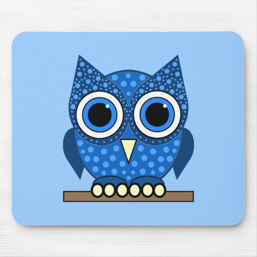 Tapis De Souris hibou (Devant)