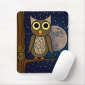 Tapis De Souris hibou (Avec souris)