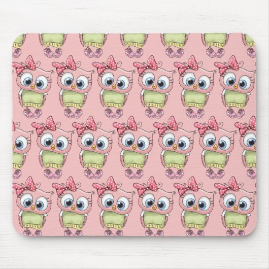 Tapis de souris Hibou (Devant)