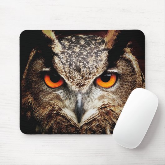Tapis De Souris Hibou 3 Mousepads (Avec souris)