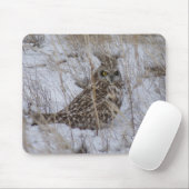 Tapis De Souris Hibou B11 à oreilles courtes (Avec souris)