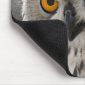 Tapis De Souris Hibou blanc magnifique Mousepad (Coin)