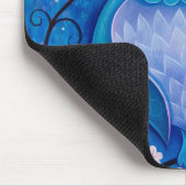 Tapis De Souris hibou bleu (Coin)