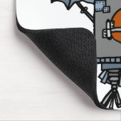 Tapis De Souris Hibou de robot (Coin)