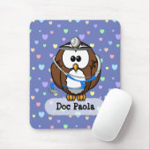 Tapis De Souris hibou doc pageur (Avec souris)