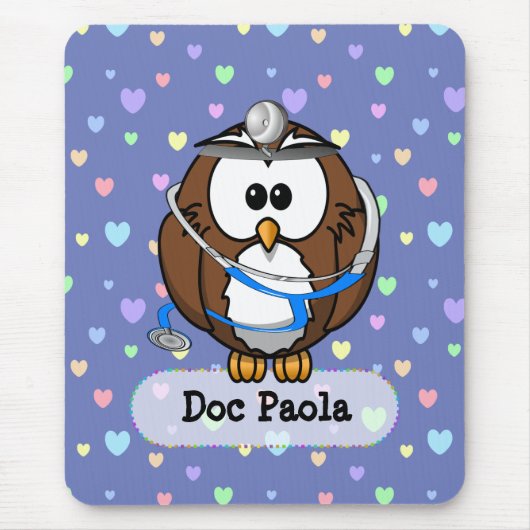 Tapis De Souris hibou doc pageur (Devant)