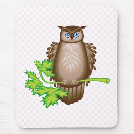 Tapis De Souris Hibou d'Oleg (Devant)