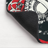 Tapis De Souris Hibou foncé Mousepad (Coin)