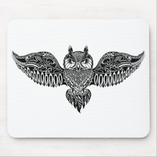 Tapis De Souris Hibou inspiré