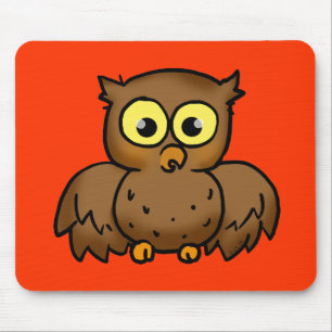Tapis De Souris Hibou mignon