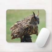 Tapis De Souris Hibou Mousepad (Avec souris)