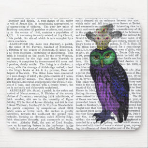 Tapis De Souris Hibou pourpre