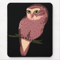Hibou repéré mignon