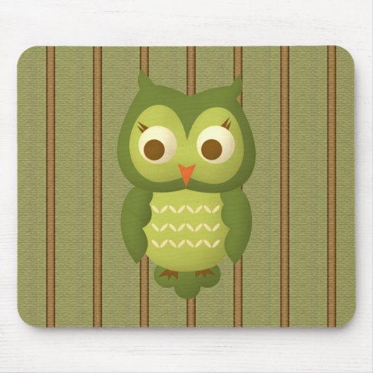 Tapis De Souris Hibou sage (Devant)