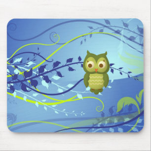 Tapis De Souris Hibou sage