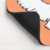 Tapis De Souris Hibou volant stylisé de Milou (Coin)